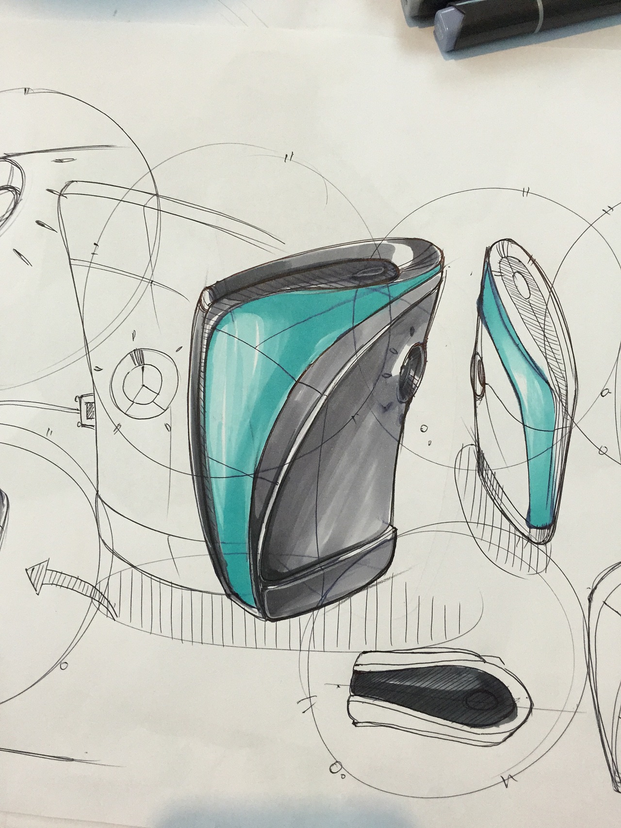產品設計手繪手稿 從創意靈感到視覺呈現的橋梁